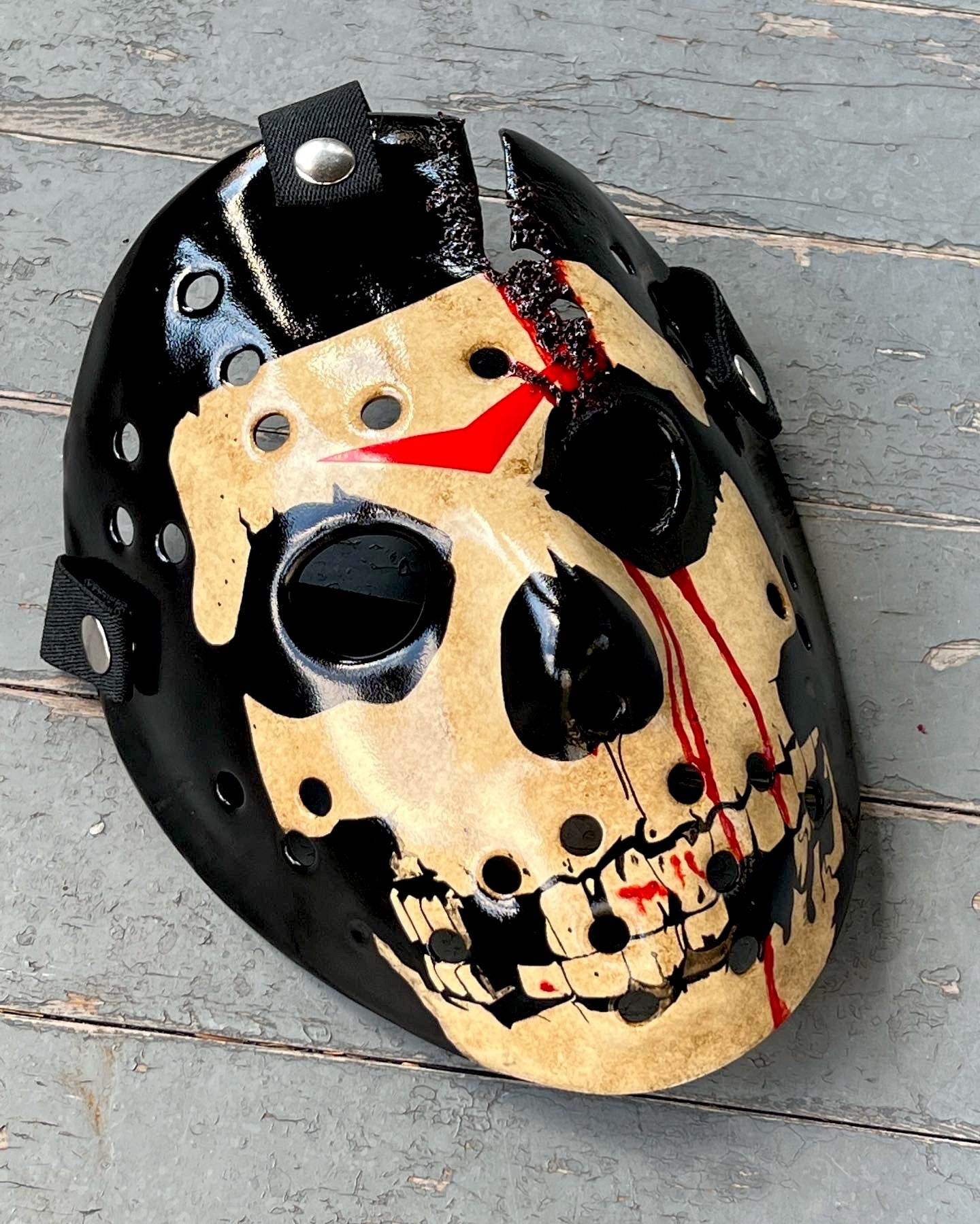 Crimson Ghost - Hockey Mask