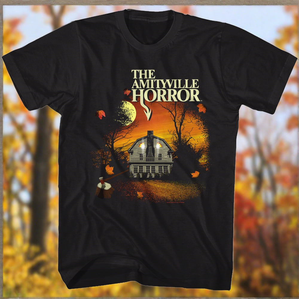Officially Licensed Amityville Horror - Amityville House Mens Lightweight T-Shirt