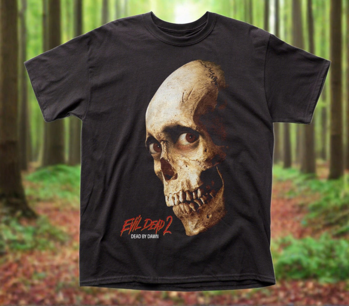 Officially Licensed Evil Dead 2 - Color Poster Mens T-Shirt
