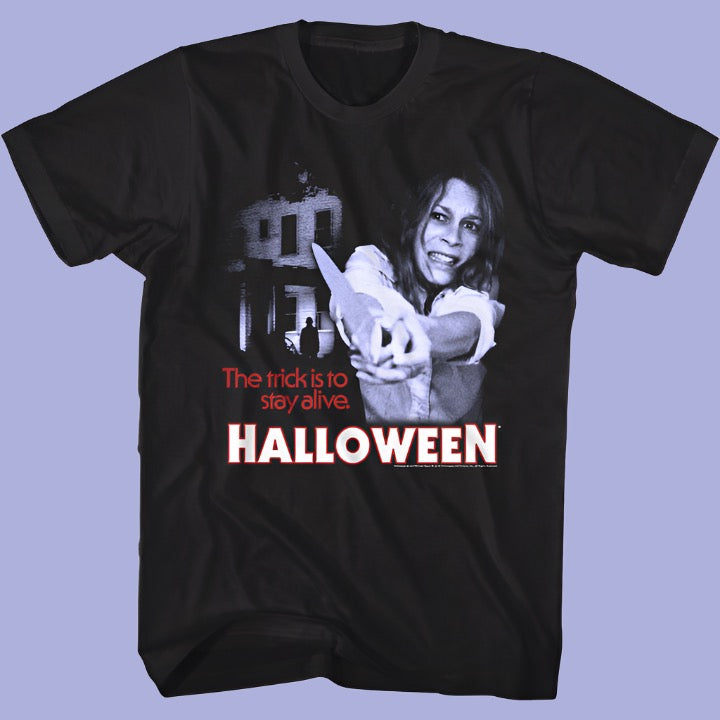 Halloween - Stayin Alive Mens Lightweight T-Shirt - Ghoulish Creations LLC