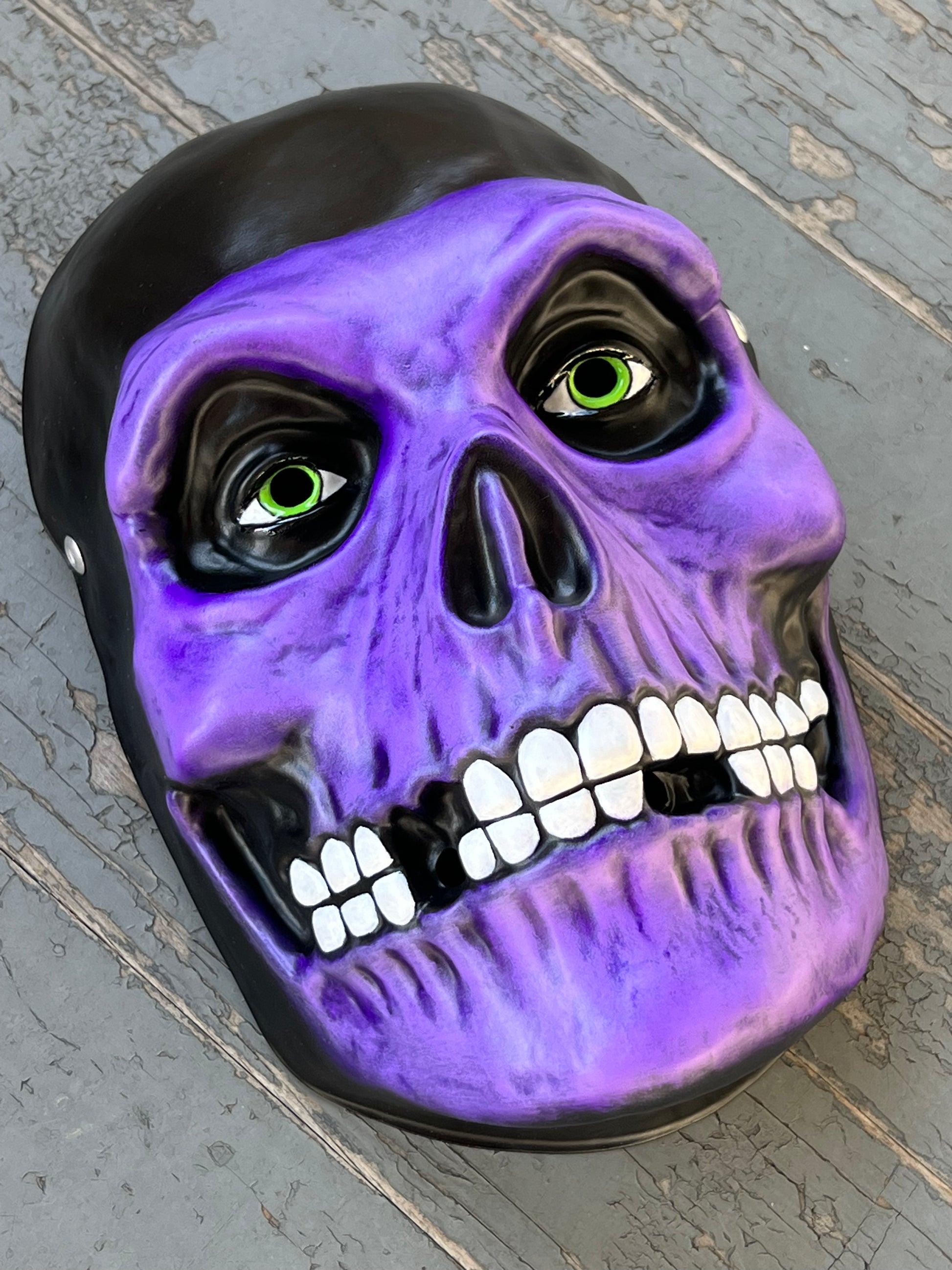 Misfits - The Fiend Customized Vacuform Mask - Ghoulish Creations LLC